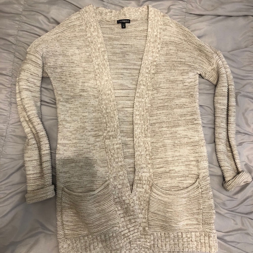 Beige cardigan